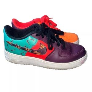 Kids Nike Air Force 1 LV8 GS 'What The 90s' | Orange/Purple